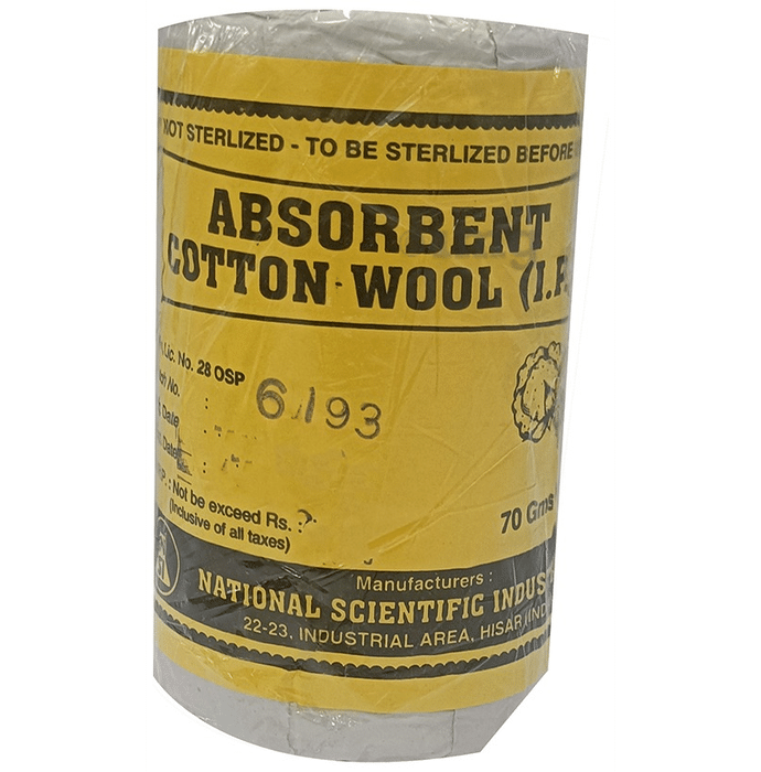 National Scientific Industries Absorbent Cotton Wool