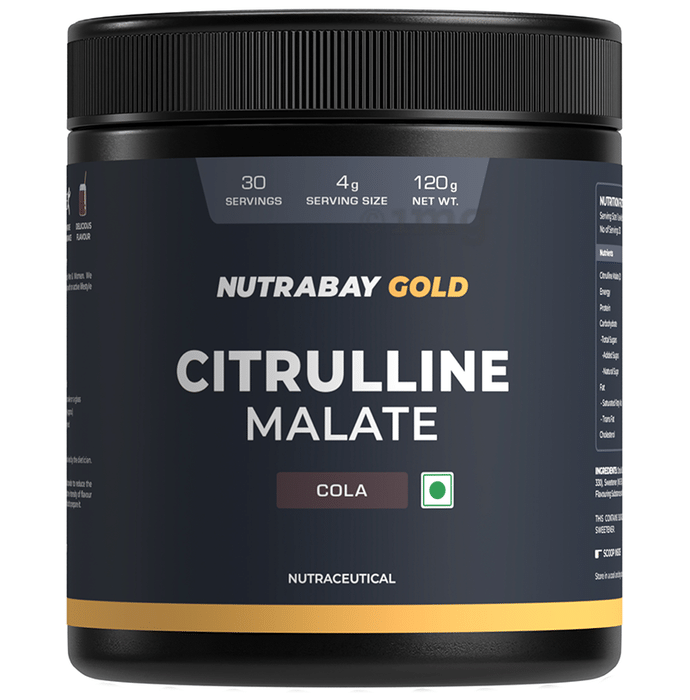 Nutrabay Gold Citrulline Malate Powder Cola