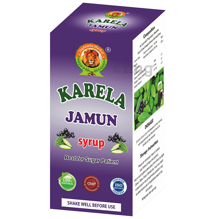 Jagdamba Herbal Karela Jamun Syrup