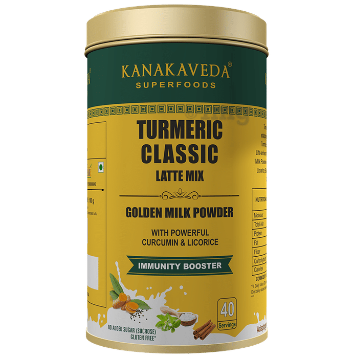 Kanakaveda Turmeric Classic Latte Mix Powder