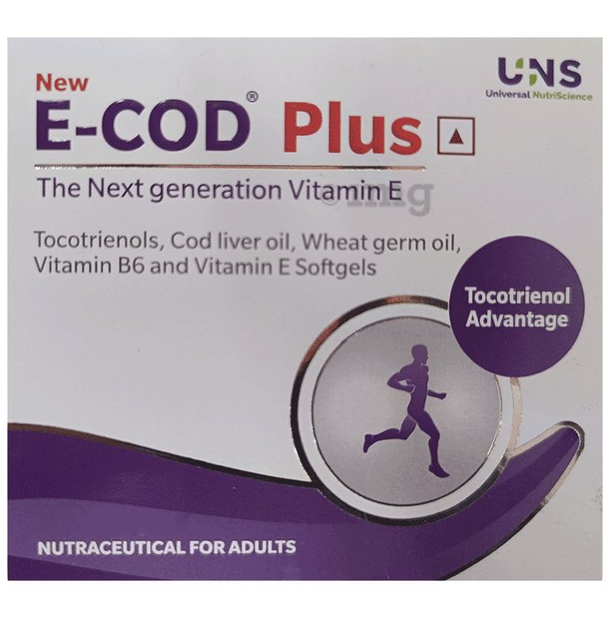 E-Cod Plus The Next Generation Vitamin E Softgels