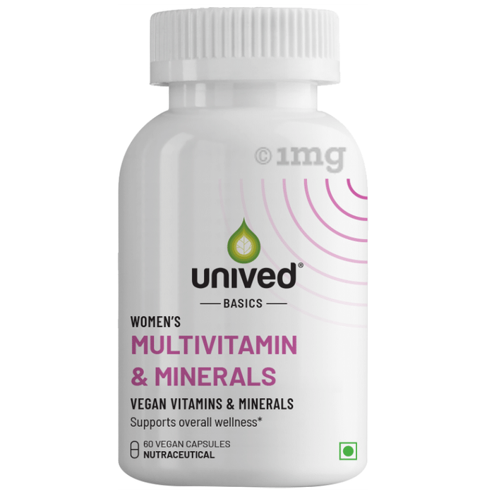 Unived Basics Women's Multivitamin & Minerals Vegan Capsule