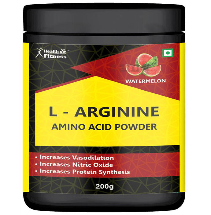 HealthVit Fitness L-Arginine Powder Watermelon