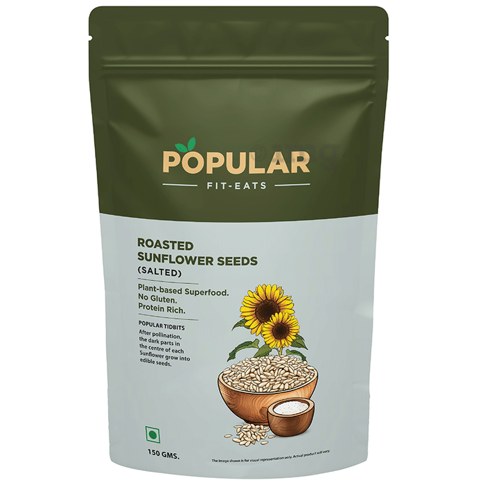 Popular Essentials Fit Eats Sunflower Seeds Salted