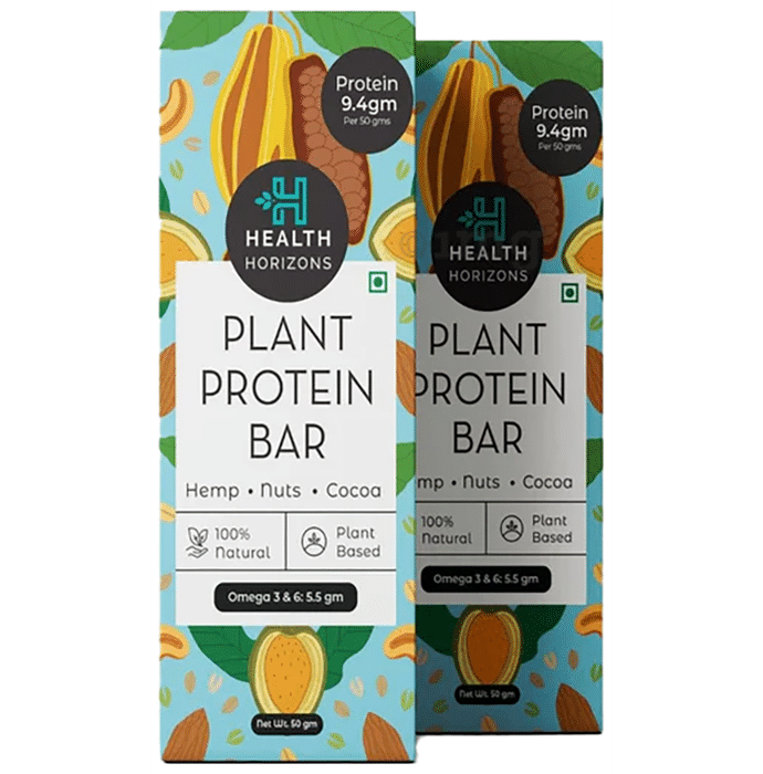 Health Horizons Plant Protein Bar (50gm Each)