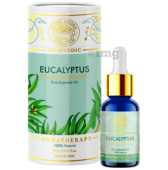 Divine Aroma Ayurvedic 100% Natural Pure Essential Oil Eucalyptus