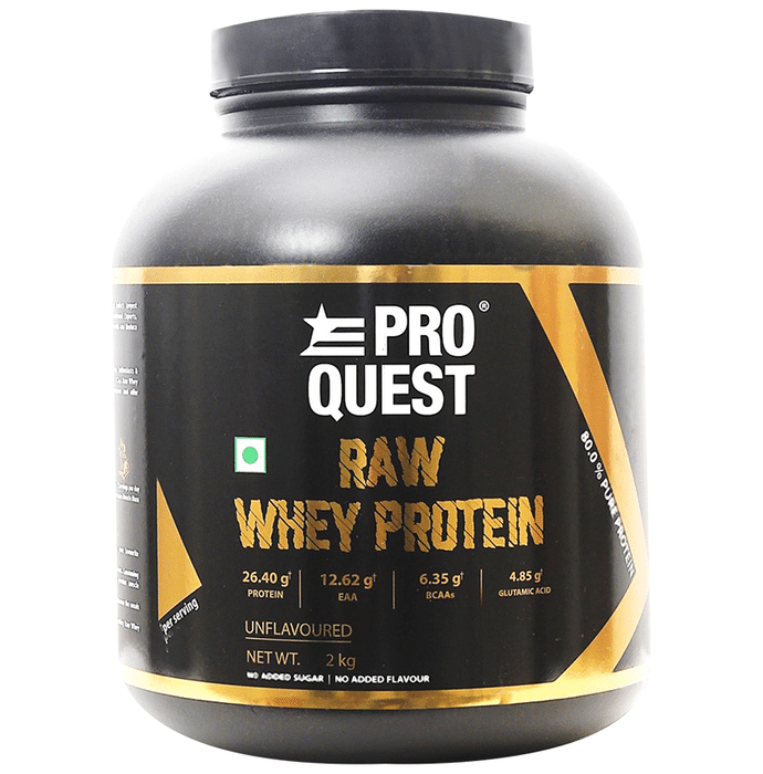 Pro Quest Raw Whey Protein Powder Unflavored