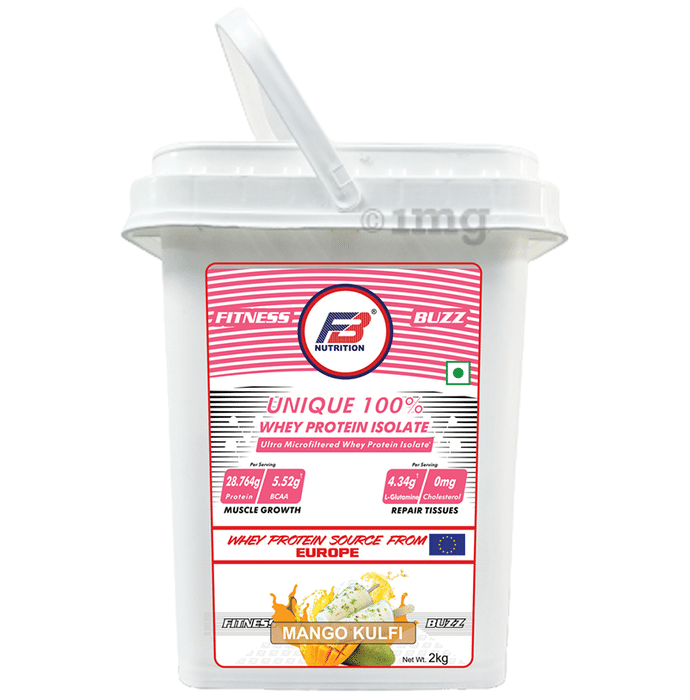 FB Nutrition Unique 100% Whey Protein Isolate Mango Kulfi
