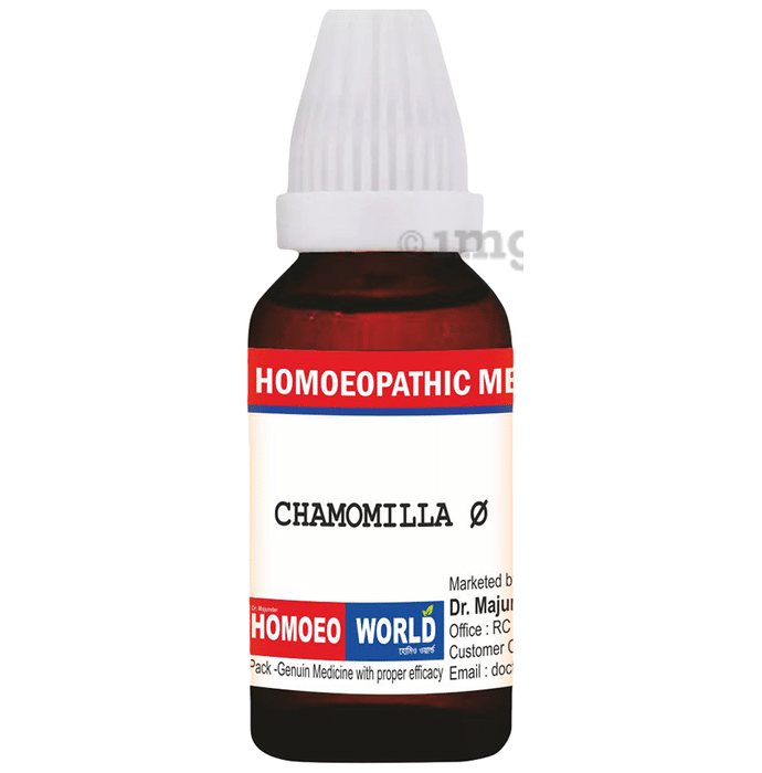 Dr. Majumder Homeo World Chamomilla Mother Tincture (30ml Each) Q