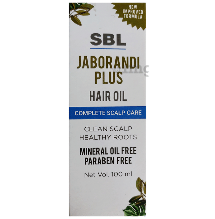 SBL Jaborandi Plus Hair Oil Paraben & Mineral Oil Free