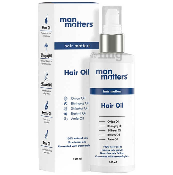 Man Matters Hair Oil: Buy bottle of 100.0 ml Oil at best price in India ...