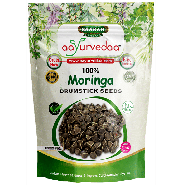 Zaarah Herbals Aayurvedaa 100% Moringa Seeds