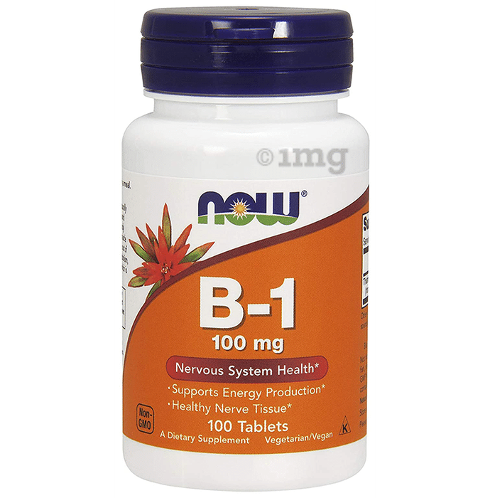 Now Foods B-1 100mg Tablet