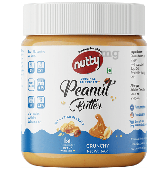 Nutty Original American Peanut | Butter Crunchy