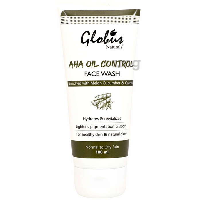Globus Naturals AHA Oil Control Face Wash