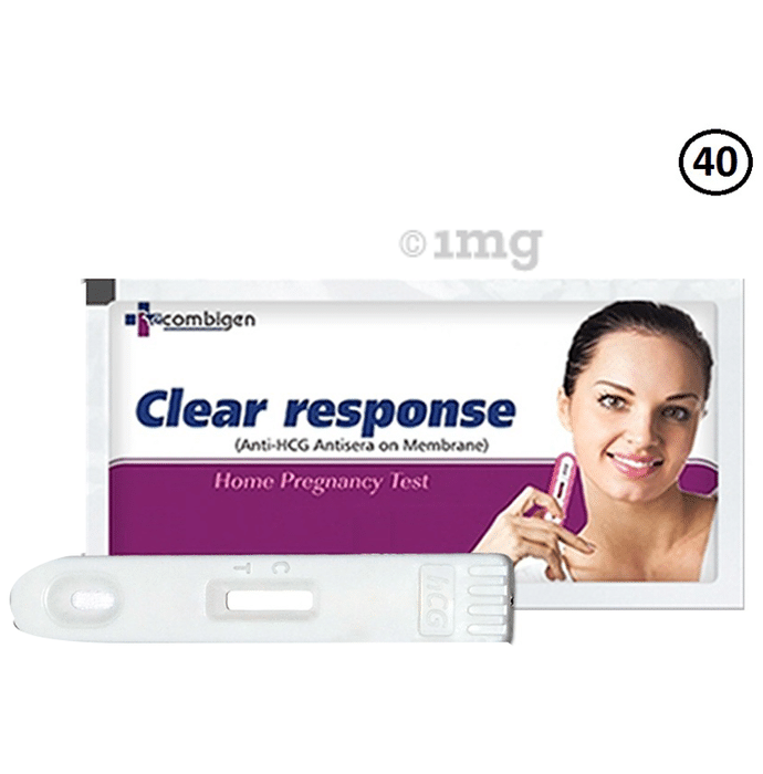 Clear & Sure Clear Response Home Pregnancy Test Kit