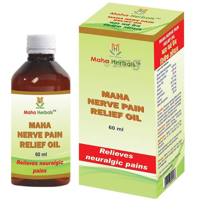 Maha Herbals Maha Nerve Pain Relief Oil