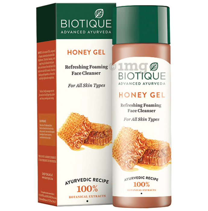 Biotique Honey Gel Soothe & Nourish Foaming Face Cleanser