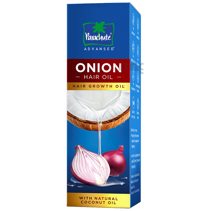 Parachute Advansed Onion Hair Oil with Natural Coconut Oil | For Hair Growth