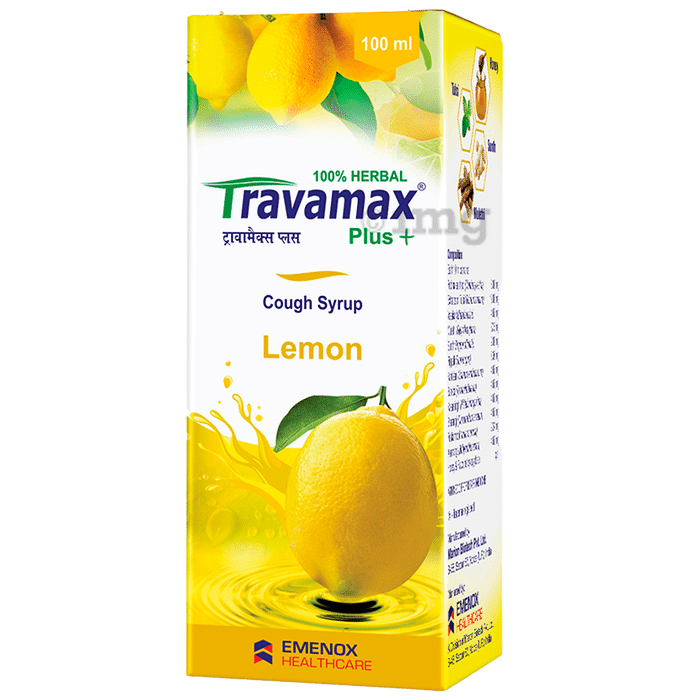 Travamax Plus Cough Syrup Lemon