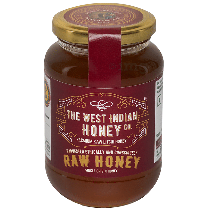 The West Indian Honey Co. Premium Raw Litchi Honey (500gm Each) | Zero Added Sugar