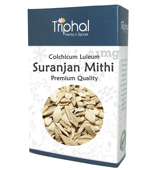 Triphal Suranjan Mithi/ Sweet Suranjaan/ Colchicum Luteum Whole