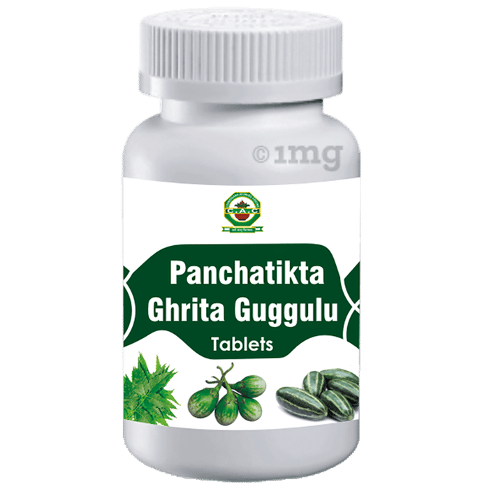 Chandigarh Ayurved Centre Panchtikta Ghrita Guggulu Tablet