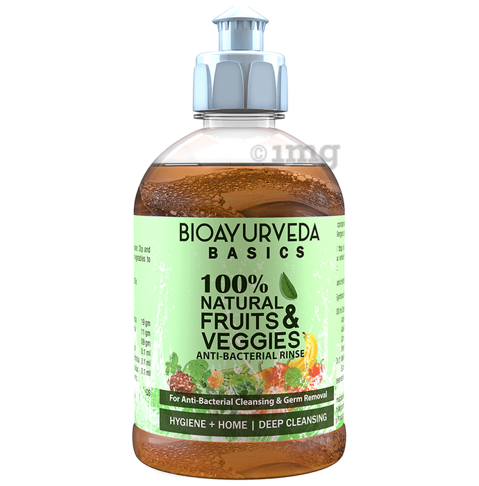 Bioayurveda Basic 100% Natural Fruits & Veggies Anti-Bacterial Rinse