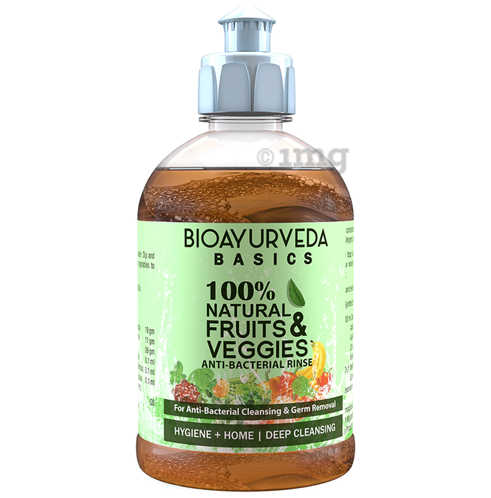 Bioayurveda Basic 100% Natural Fruits & Veggies Anti-Bacterial Rinse