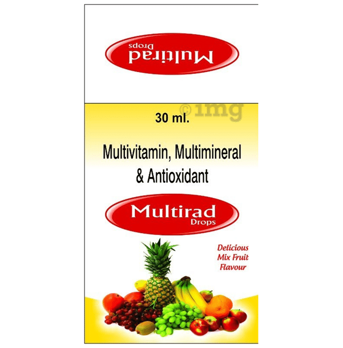 Multirad Oral Drops Delicious Mixed Fruit