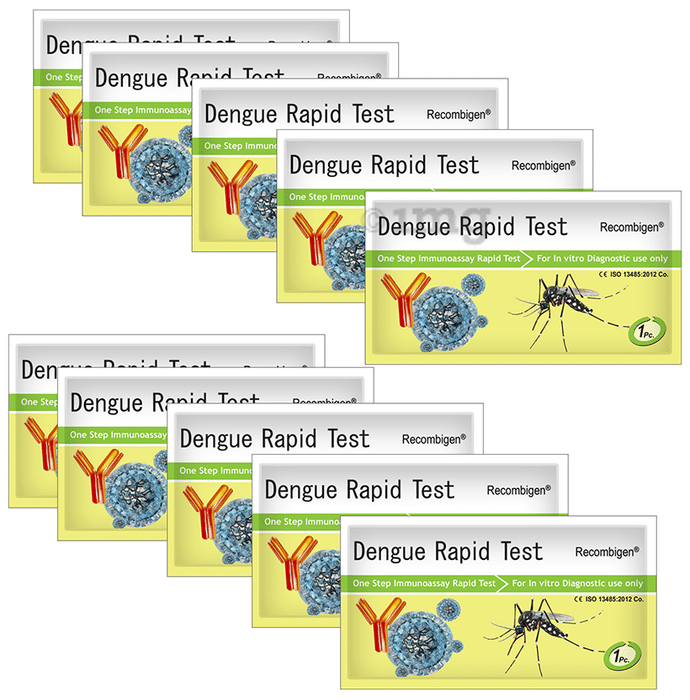 Recombigen Clear & Sure IgG/IgM/NS1 Dengue Rapid Test Kit