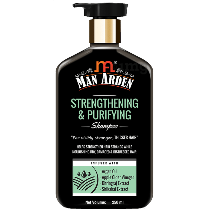 Man Arden Shampoo Strengthening and Purifying