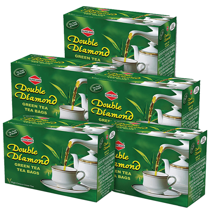 Duncans Double Diamond Green Tea Bag (25 Each)
