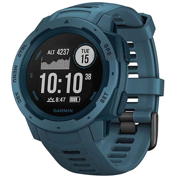 Garmin Instinct Wearable GPS Running Smartwatch Lakeside