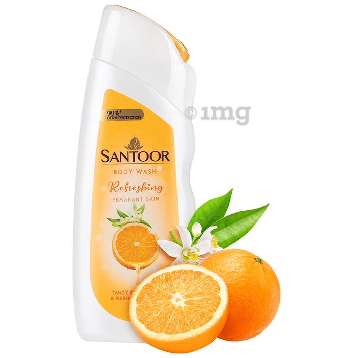 Santoor Refreshing Fragrant Skin Body Wash