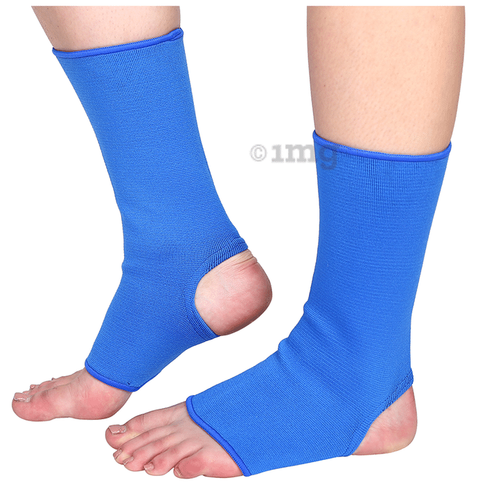 Longlife OCT 007 Ankle Support Medium Blue