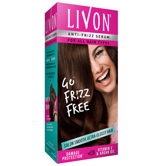 Livon Anti-Frizz Serum for All Hair Types: Buy bottle of 50 ml Serum at  best price in India | 1mg