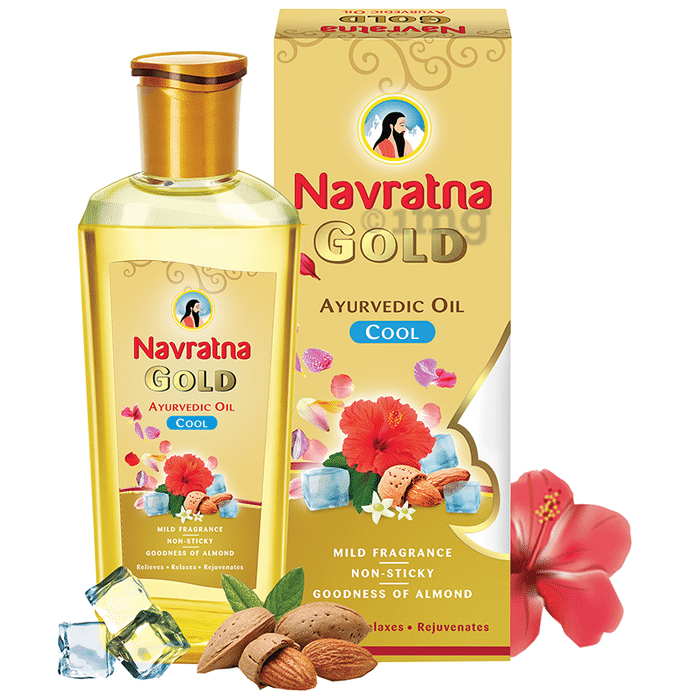 Navratna Gold Ayurvedic Oil Cool