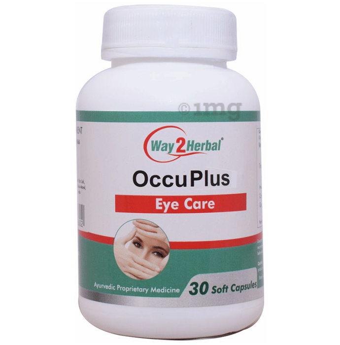 Way2Herbal Occu Plus Eye Care Capsule Buy bottle of 30.0 capsules at