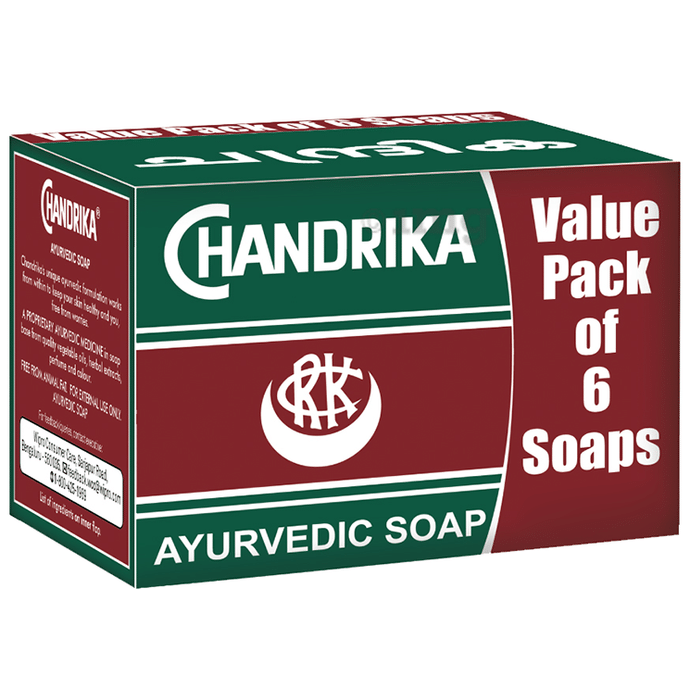 Chandrika Ayurvedic Soap (125gm Each)