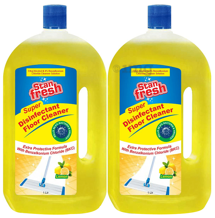 Stanfresh Super Disinfectant Floor Cleaner (1 Litre Each) Lemon