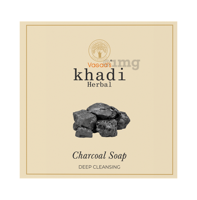 Vagad's Khadi Herbal Charcoal Soap Buy box of 100 gm Soap at best