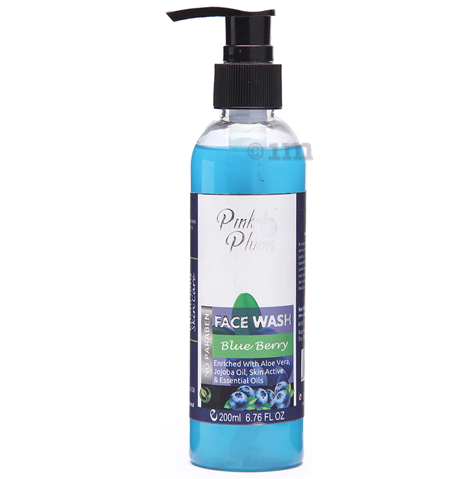 Pink Plums Face Wash Blueberry