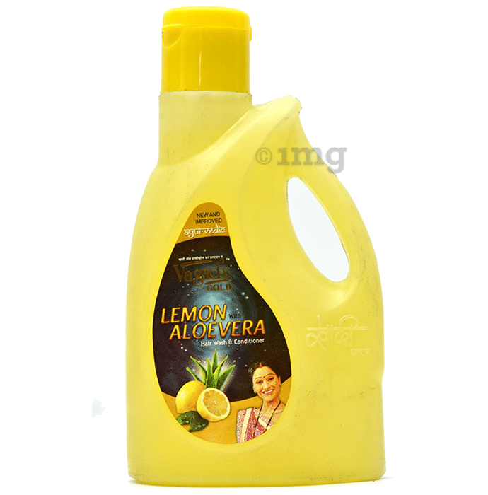 Vagad's Gold Hair Wash & Conditioner Lemon with Aloevera