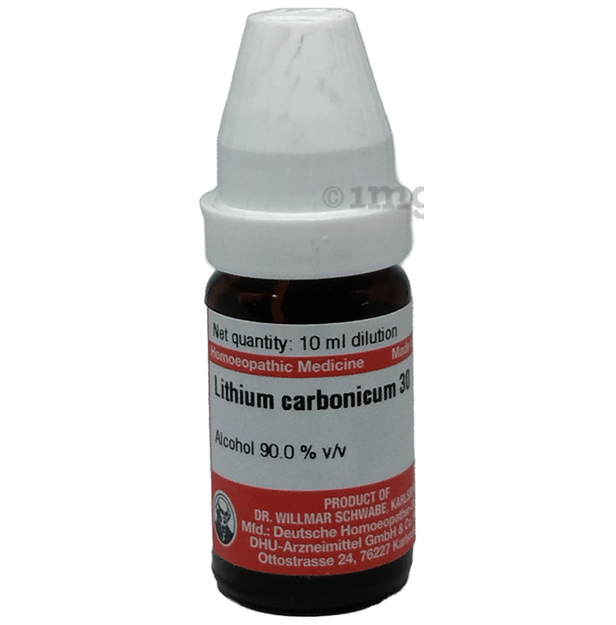 Dr Willmar Schwabe Germany Lithium Carbonicum Dilution 30