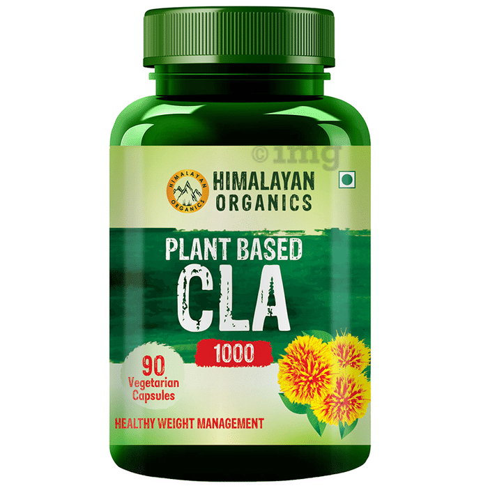 Himalayan Organics Plant Based CLA 1000 Vegetarian Capsule