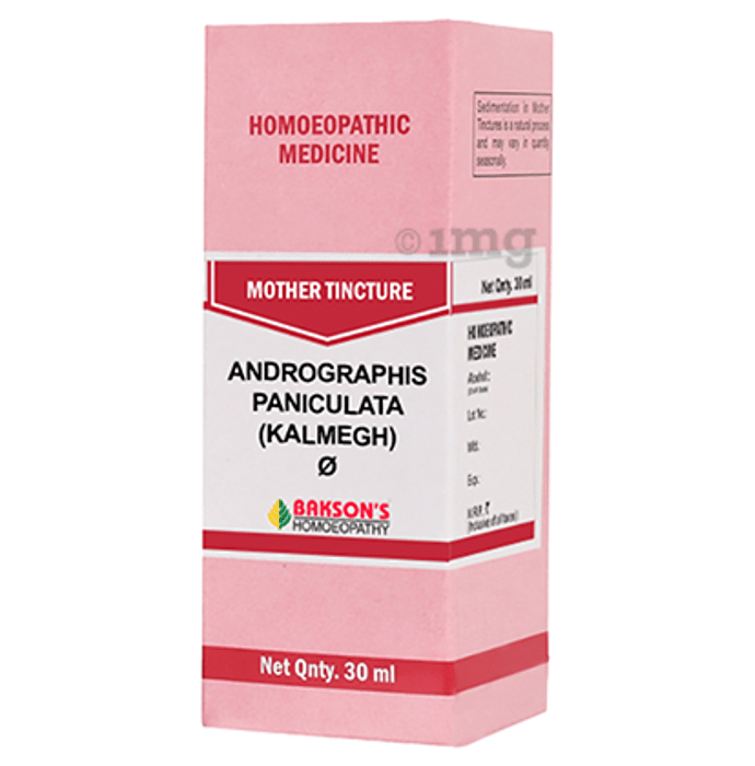 Bakson's Homeopathy Andrographis Paniculata (Kalmegh) Mother Tincture Q