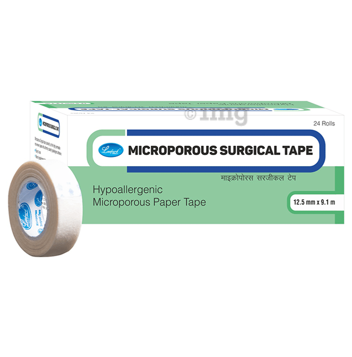 Leeford Microporus Surgical Tape 12.5mm x 9.1m