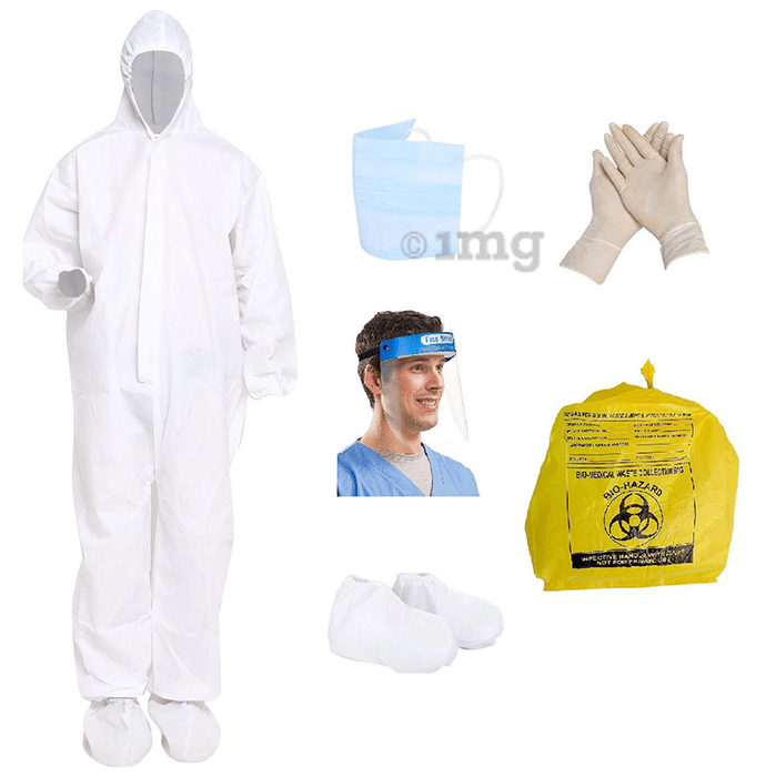 Medi Karma 60 GSM PPE Kit Large White