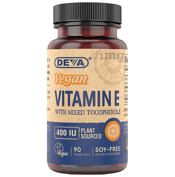 Deva Vitamin E 400IU Vegan Capsule